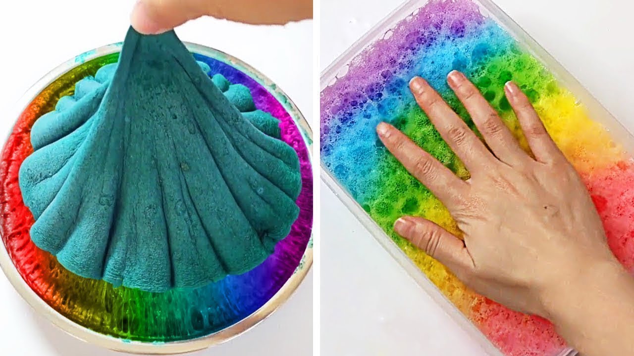 Relaxing Slime Compilation ASMR | Oddly Satisfying Video #79 - YouTube