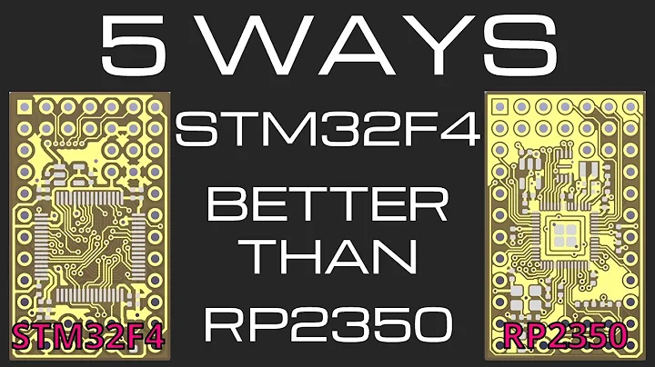 Head to Head - 5 Ways the STM32F4 is better than the RP2350 for One ROM