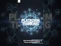 Platform Thinking #platform #architectmindset #softwarearchitect #softwareengineering #software