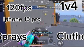 Iphone 15pro 120fps cluthes and sprays