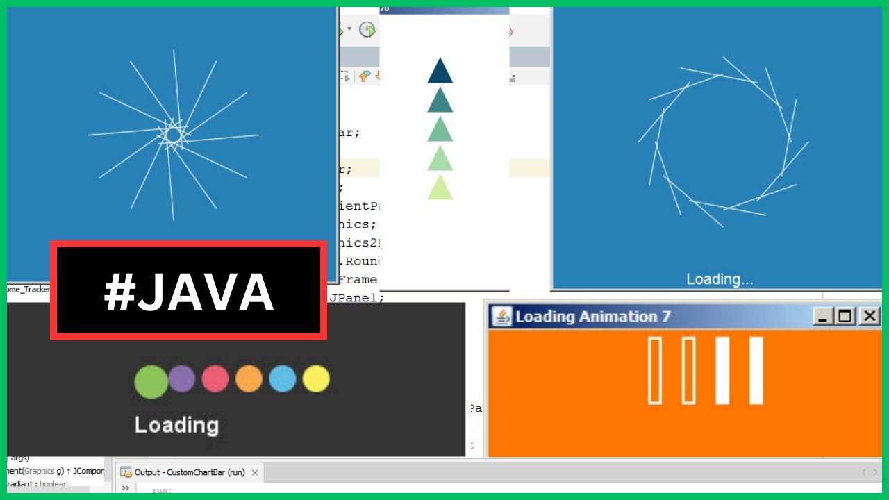 Java Project Tutorial - How To Create Loading Animation Forms In Java ...