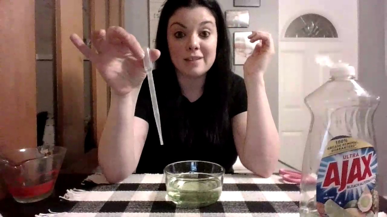 Dishwashing Liquid Bubble Solution YouTube