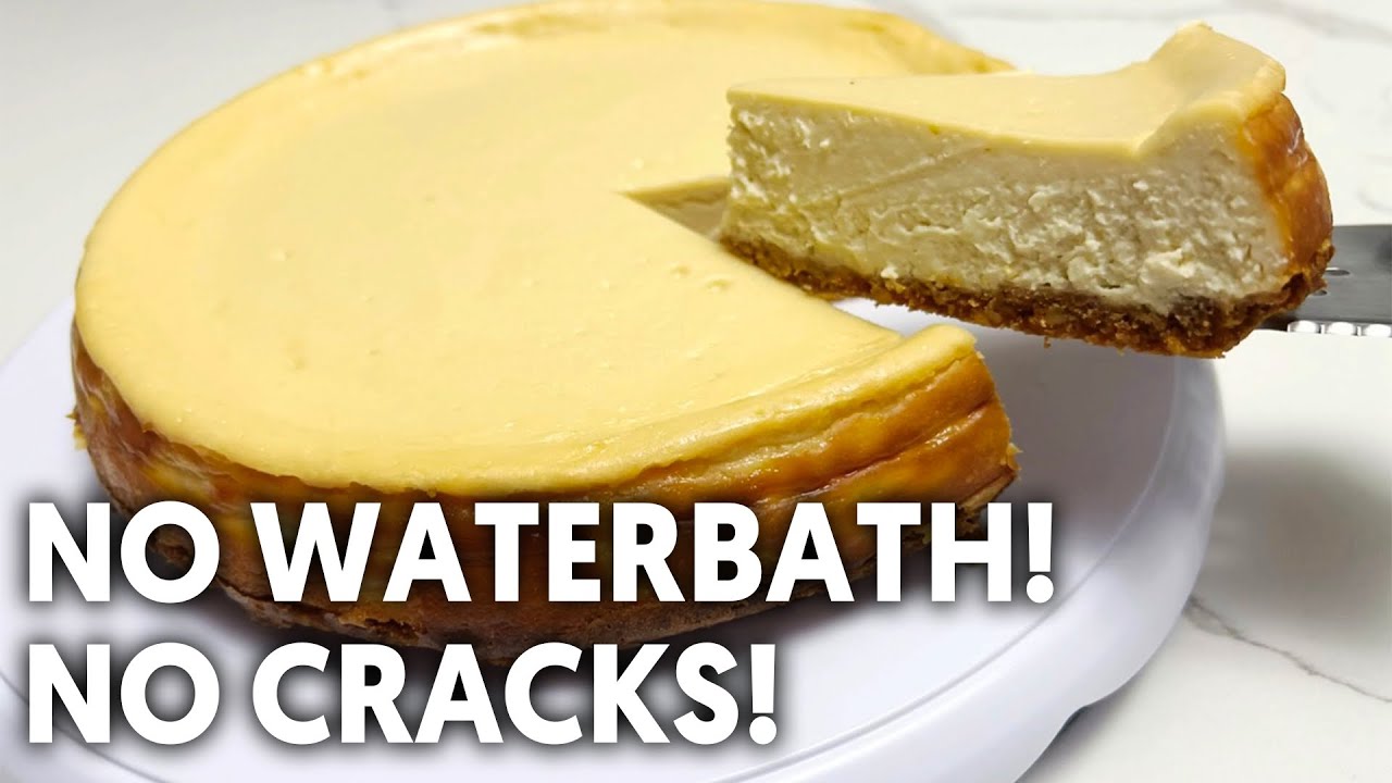 How to Bake Cheesecake in a Water Bath