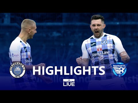 Stranraer Peterhead Goals And Highlights