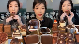 [ASMR] Dessert Mukbang Eating Chocolate Cake | Mukbang Eating Show💗🍰🧁