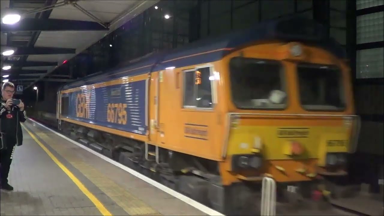 CLASS 66753 66795 & RARE UNDERGROUND TRAIN STOCK THROUGH ASHFORD INTERNATIONAL 11/09/25