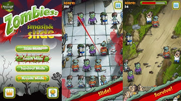 Zombies Smash & Slide Preview HD 720p