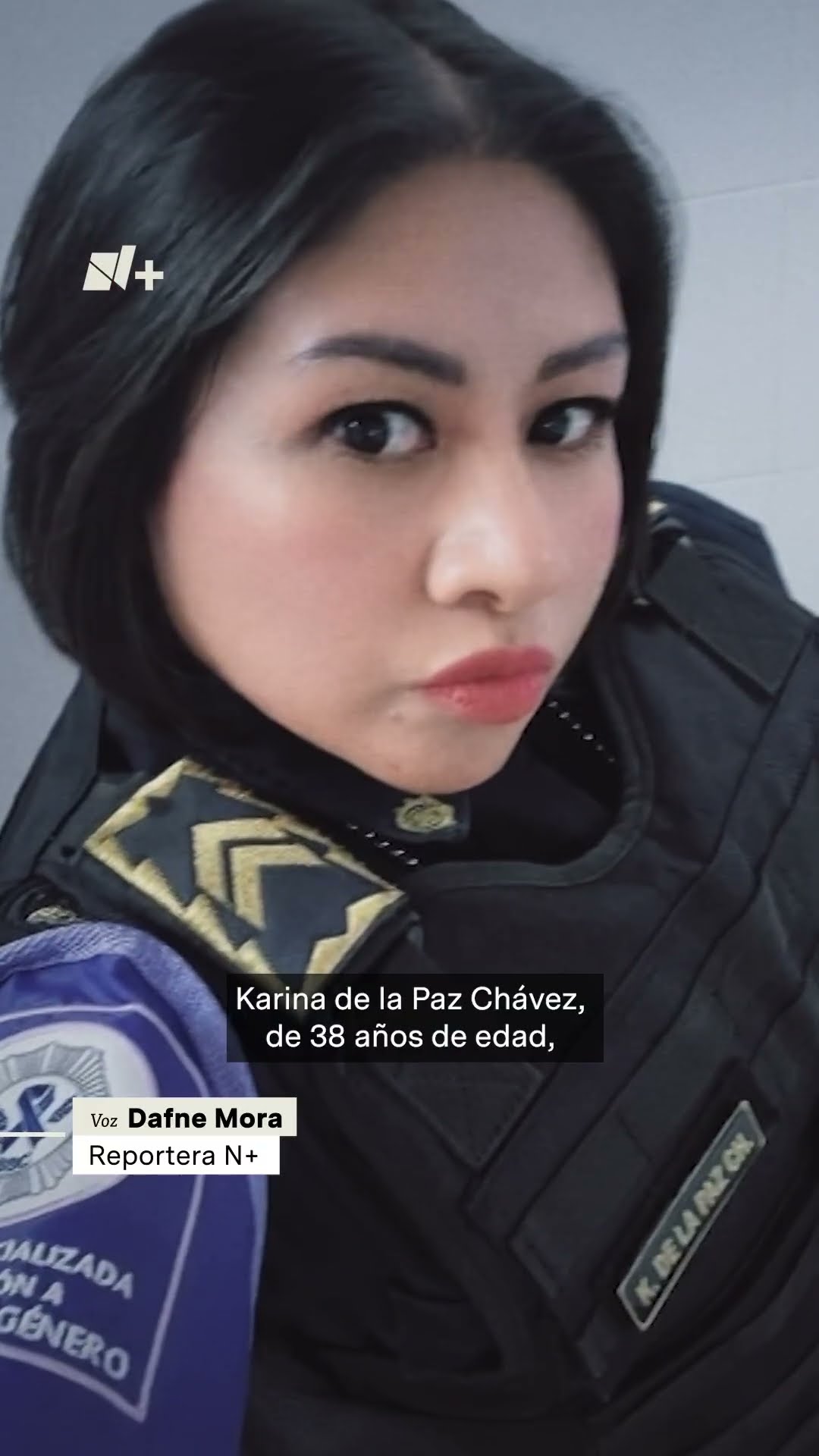 Despiden a Karina, policía que murió atropellada por conductor ebrio - N+ #shorts