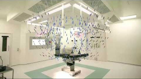 Expo Air Flow Ultra Clean Ventilation System - Trumpeted Air Flow Diagram