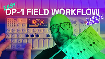 Easy OP-1 Field Workflow + Live Jam #op1field #livejam #teenageengineering #workflow