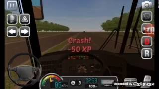 Bus simulator 3D 2015 คนไทยขับรถบัส part 2 screenshot 1
