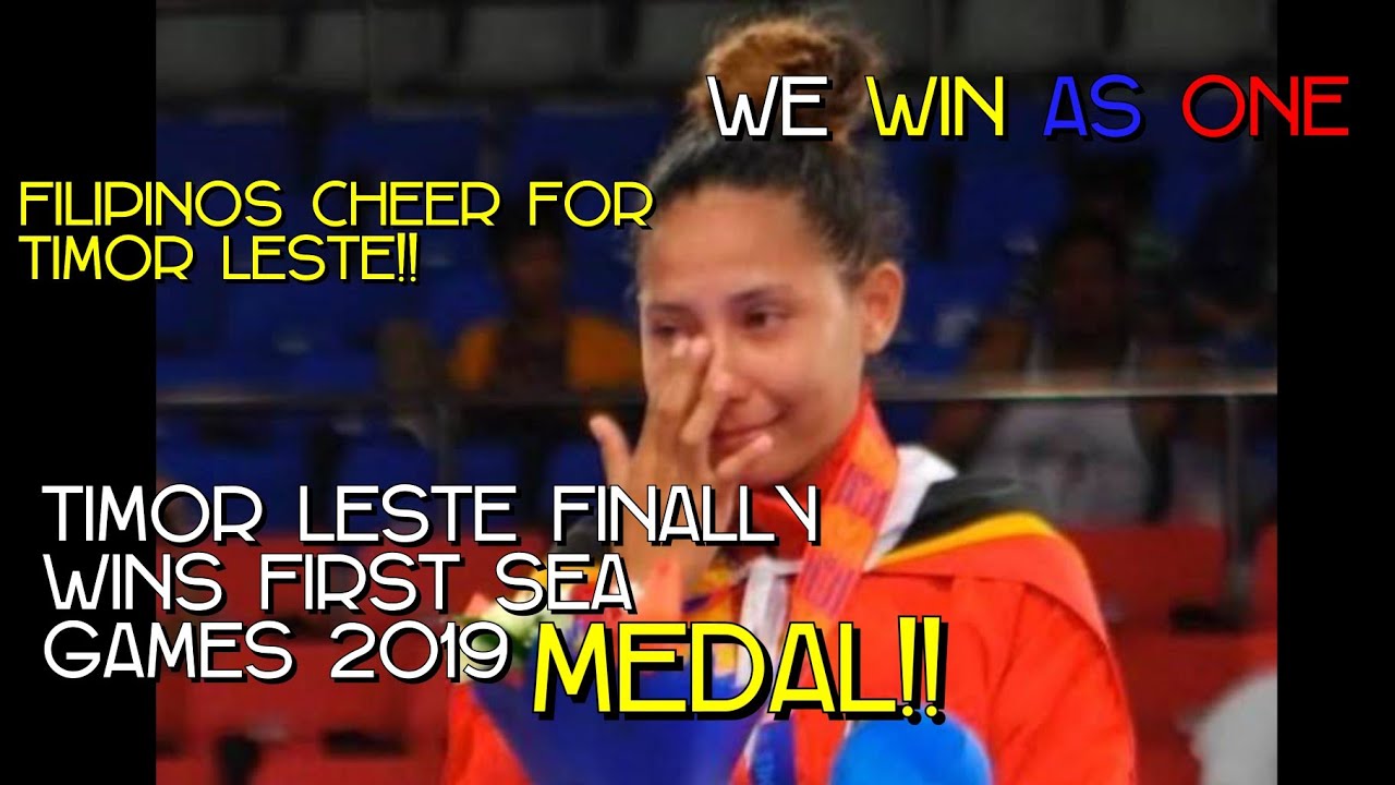 Timor Leste first medal in the SEA Games 2019 | Filipinos cheer for Timor Leste
