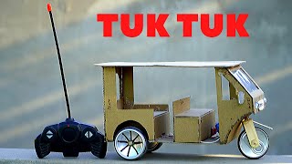 DIY How To Make Electric RC Rickshaw (Tuk Tuk) By DIY Mentor