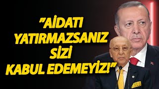 ”Aidatı yatırmazsanız sizi kabul edemeyiz!” | Vefa Küçük'ten Cumhurbaşkanı Erdoğan'a şok uyarı!