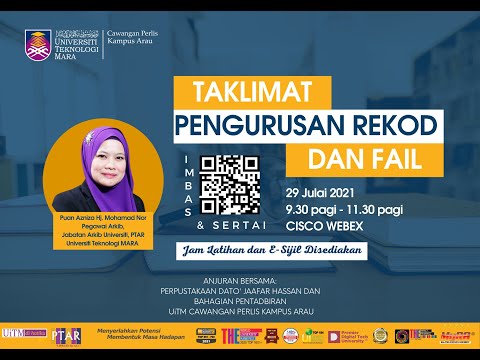 TAKLIMAT PENGURUSAN REKOD DAN FAIL 20210729 0131 1