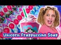 I Made a Unicorn Frappuccino-Inspired Soap | Royalty Soaps