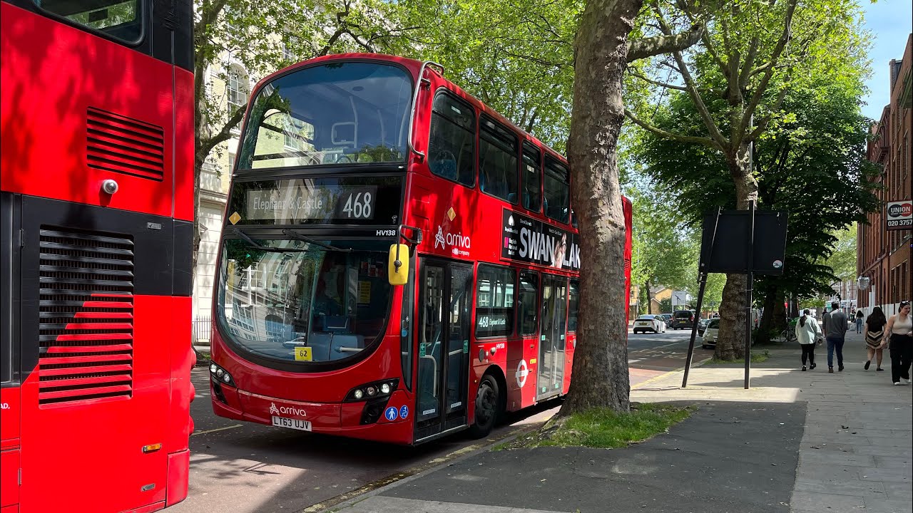 Buses and trains At Herne Hill
