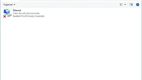 O que fazer quando o PC não reconhece o adaptador de rede?