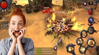 Overlords of oblivion gameplay - defeat first Monster screenshot 2