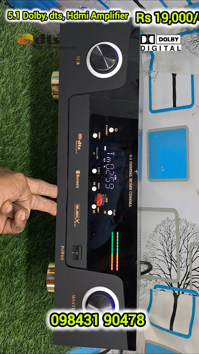 5.1 dolby dts Digital Amplifier #dolbysurround #dts #speaker #jbl1500#subwoofer