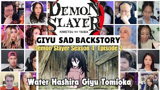 Giyu and Sabito Sad Backstory Reaction Mashup Demon Slayer Season 4 Episode 2