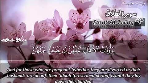 065 سورة الطلاق | ماهر المعيقلي Sûrat At Talâq | Maher Al Muaiqly