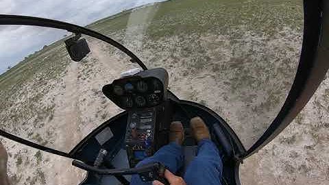 R44 full down autorotation  practice