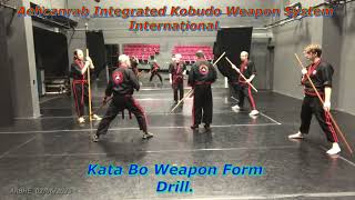 The Bo Weapon Kata Drill.