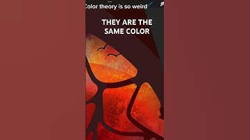 Colors are so weird #art #colortheory #drawingprocess #digitalart #procreate #beginnerarttips