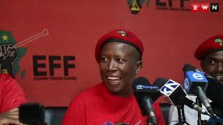 Malema: New dawn is showing you flames, literally