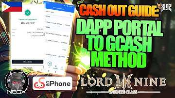 Cash-Out Tutorial: Dapp Portal to GCASH/Any Bank [UPDATED] [TAGALOG] |LORDNINE SEA