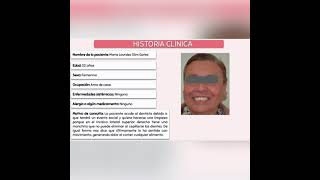 Caso clínico 1. Extracción del órgano dental #12 (incisivo lateral superior derecho).