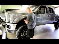 Full installation of Bushwackers famous "Pocket Style" fender flares on a 2011 F250 Super Duty