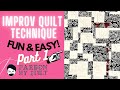 Beginner Quilting Technique - Easy Disappearing 4-Patch PART 1