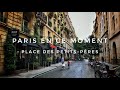 WALK IN PARIS( PLACE DES PETITS PÈRES ) 24/08/2020 PARIS 4K
