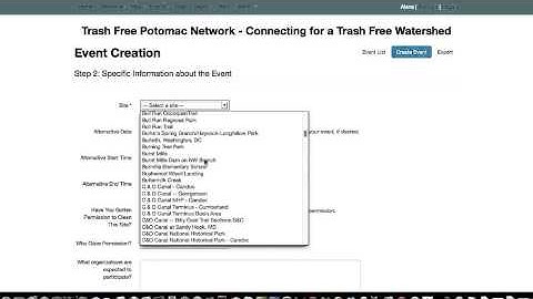 Event Registration Tutorial
