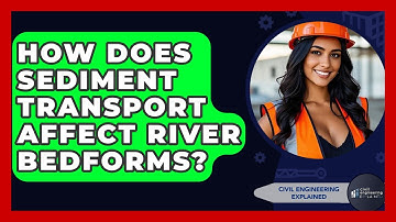 How Does Sediment Transport Affect River Bedforms? - Civil Engineering Explained
