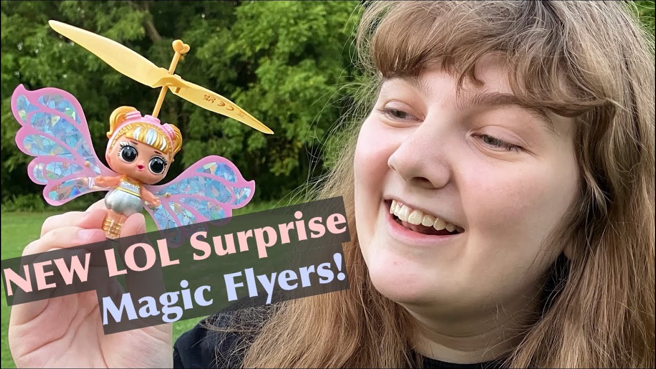 LOL Surprise Magic Flyers: Flutter Star - Hand Guided Flying Doll