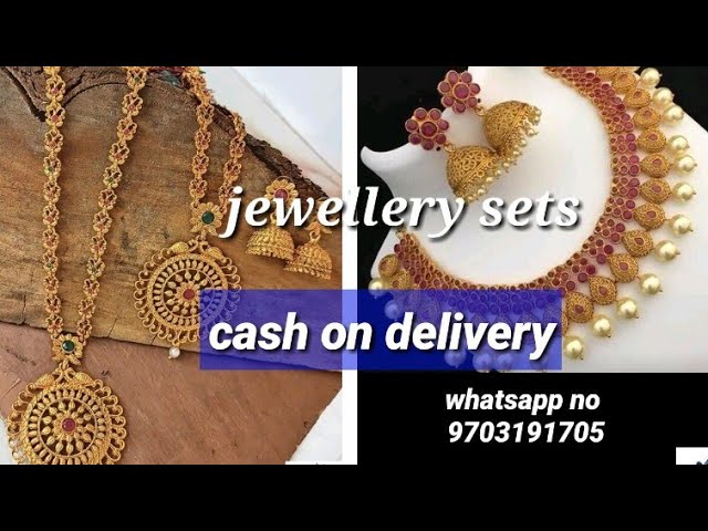 South womens jewellery sets /cash on delivery available/free shipping/sindhu fashions class=