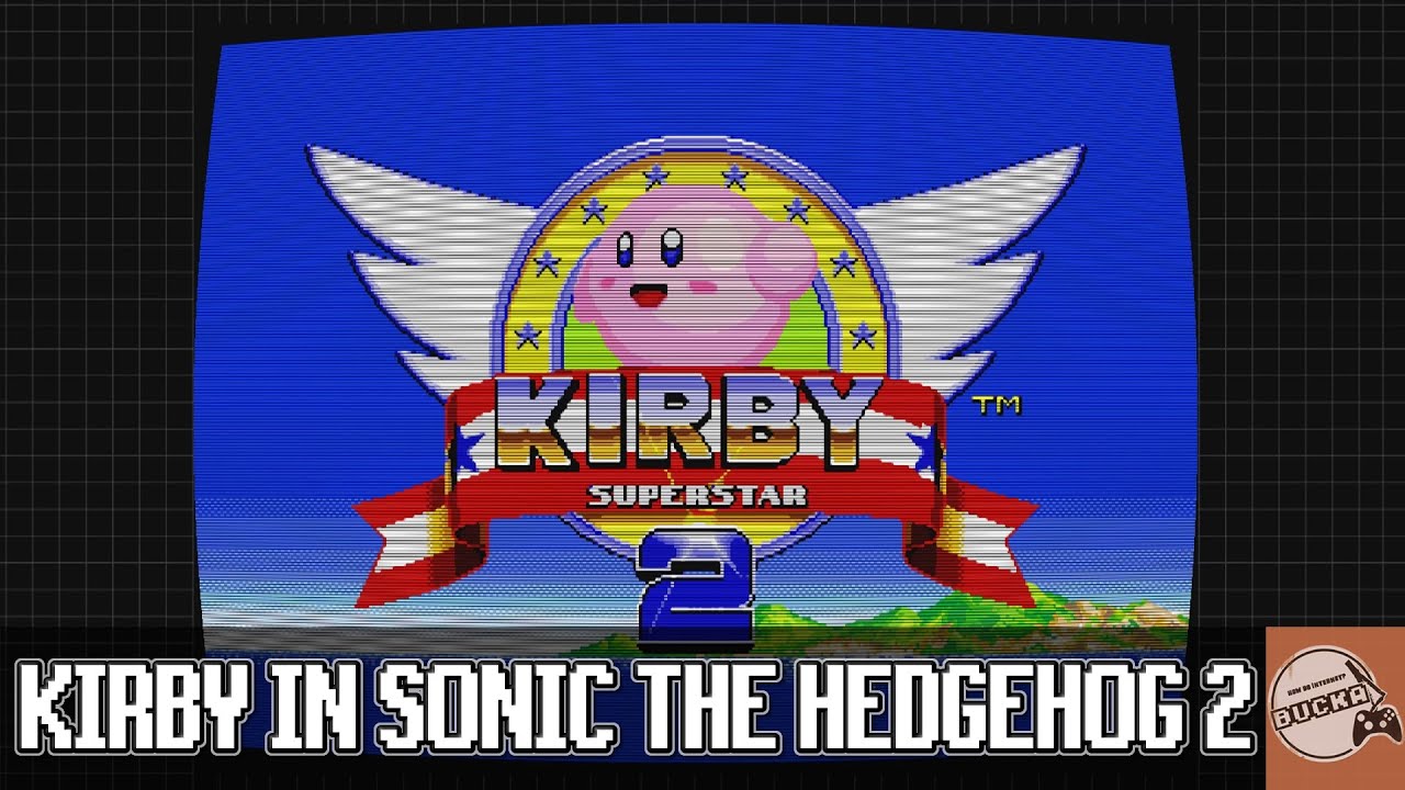 kirby sonic sprites kirby superstar sonic