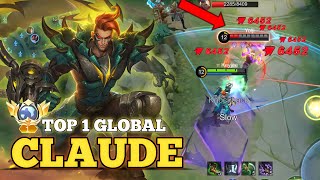 KEYJEE TOP GLOBAL CLAUDE NEW BUILD HACK DAMAGE🔥| COUNTER TANK META! - MOBILE LEGENDS