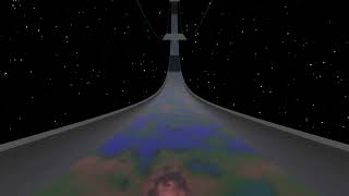 A ringworld flyby