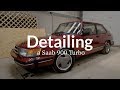 Detailing a Saab 900 Turbo