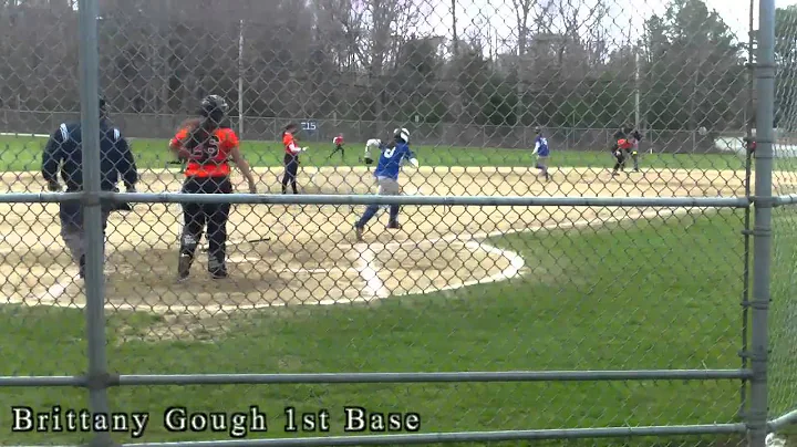 Brittany Gough's Softball Skills Video Class of 2015