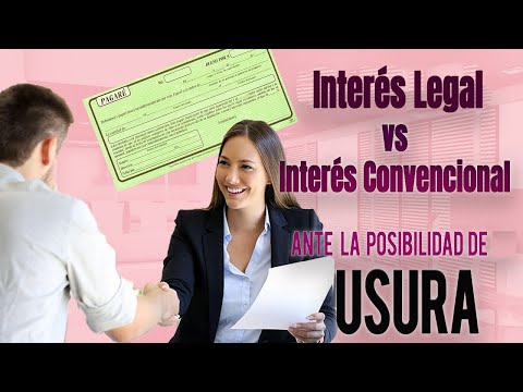 Vídeo: Diferencia Entre Interés Legal Y Equitativo