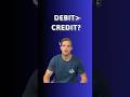 Debit vs Credit? Costly Myth. #shorts