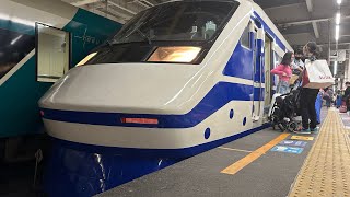 【東武鉄道】200系特急りょうもう赤城行きカルピス塗装館林駅発車