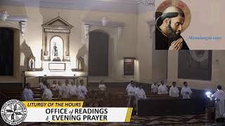 MANAOAG MASS - Liturgy of the Hours | Office of Readings and Evening Prayer - April 26, 2024/6:00 pm