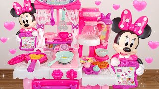 Satisfying with Unboxing Disney Minnie Mouse Kitchen Cooking Playset, Toys Collection Review | ASMR
