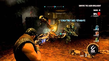 Red Faction Armageddon Multiplayer  Infestation Gameplay Map Black Market HD